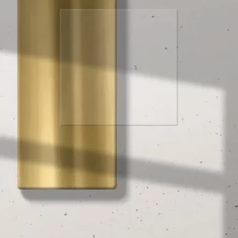 Il Fanale Alchimia Ottone naturale Vetro trasparente