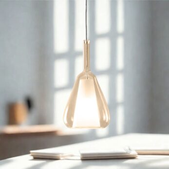 Gea Luce Pendant Ofelia S11 amber amb
