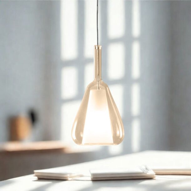 Gea Luce Pendant Ofelia S11 amber amb