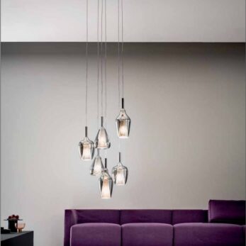 Gea Luce sospensione ofelia 6 luci