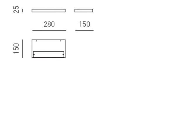 Gea Luce Yoana a/G LED Wall Lamp - Image 2