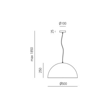 Gea Luce pendant lamp Bonella DT