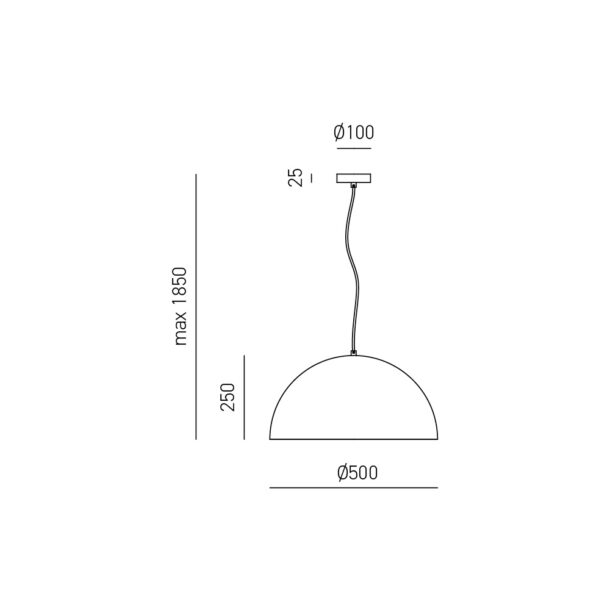 Gea Luce pendant lamp Bonella DT