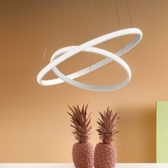 Gea Luce Iole S/2 white pendant lamp - am