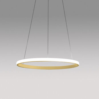 Gea Luce pendant lamp  IOLE_S1_brushed  gold
