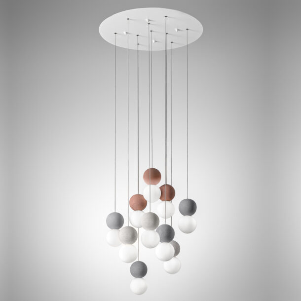 Gea Luce Sfera 10-light pendant lampi Ø 60 cm - Image 3