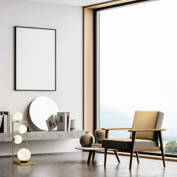 Miloox – Buble Table Lamp 4 Lights, Brushed Gold