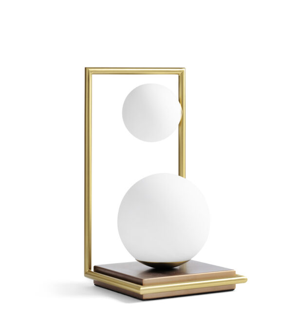 Miloox Buble Table Lamp 2 Lights (Spheres on the Right) - Image 5