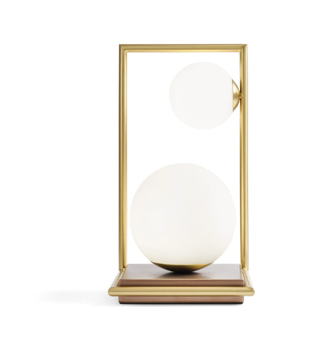 Miloox Buble Table Lamp 2 Lights (Spheres on the Right) - Image 3