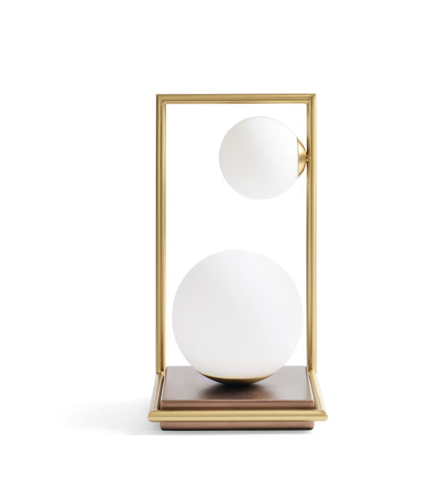 Miloox Buble Table Lamp 2 Lights (Spheres on the Right) - Image 2