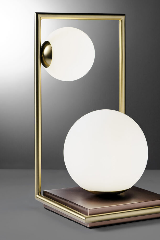 Miloox Buble Table Lamp 2 Lights (Spheres on the Left) - Image 2