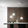 Gea Luce Sospensione 3 luci vetro diam.25