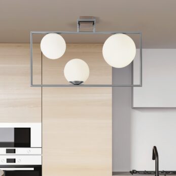 Wooden,Cooking,Interior,With,Island,Cabinet,And,Sink,,Towel,And
