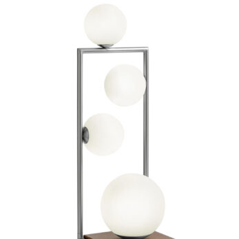 Miloox 1744.362 Buble Tavolo 4sfere Laterale Accesa