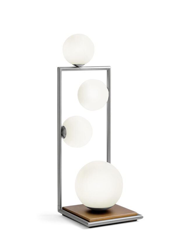 Miloox 1744.362 Buble Tavolo 4sfere Laterale Accesa