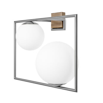 Miloox 1744.364 Buble Parete 2sfere Laterale