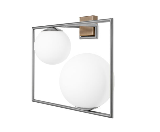 Miloox 1744.364 Buble Parete 2sfere Laterale