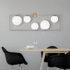 Modern,Dining,Room,Interior,With,Black,&,White,3d,Rendering
