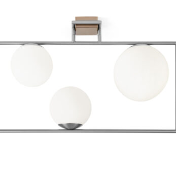 Miloox 1744.370 Buble Soffitto 3Sfere Accesa