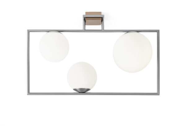 Miloox 1744.370 Buble Soffitto 3Sfere Accesa