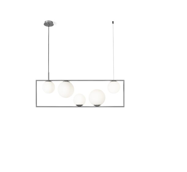 Miloox 1744.371 Buble Sospensione 5sfere Accesa