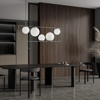 Wooden,Dining,Interior,With,Table,And,Chairs,,Side,View,,Cooking