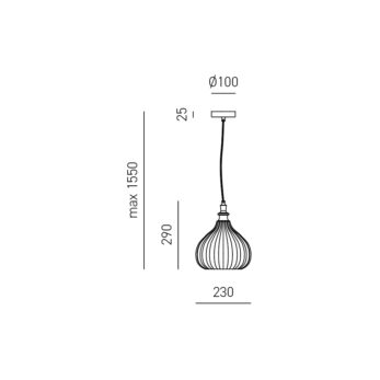 Gealuce CLEOFE S11 DT Pendant Lamp