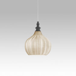 Gealuce lampada a sospensione CLEOFE S11 ocra