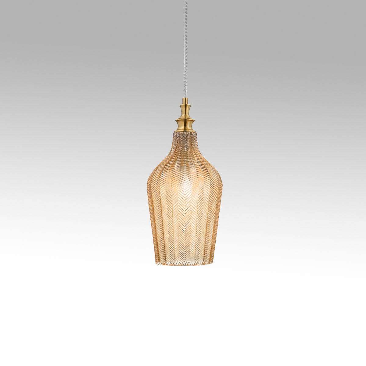 Gealuce pendant lamp CLEOFE S12 amber