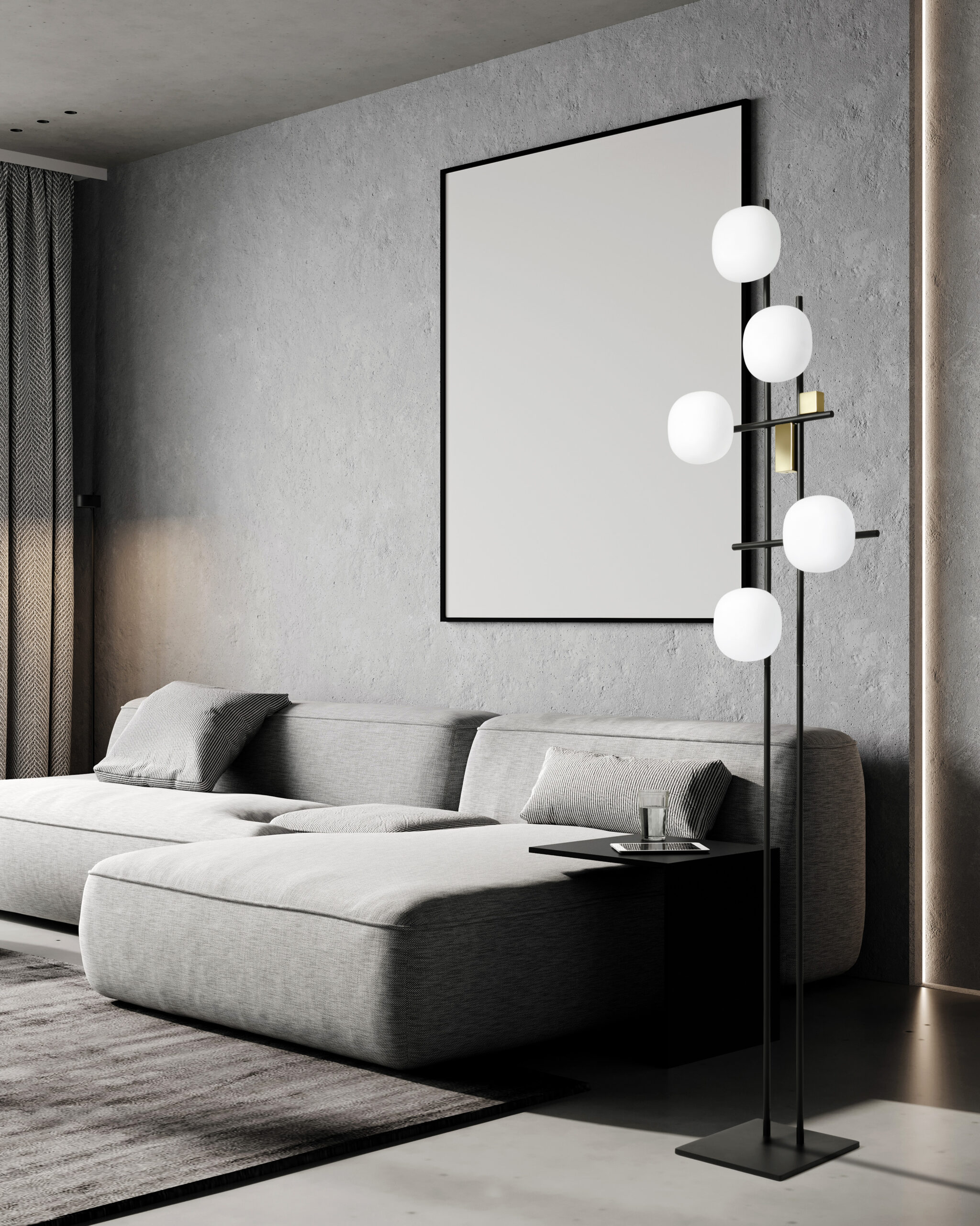 Miloox 1744.345 Lingotto Terra 5Light Amber