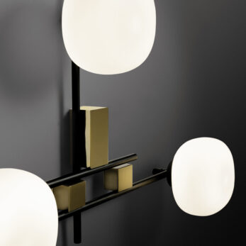 Miloox 1744.346 Lingotto Wall 3 Lights Detail