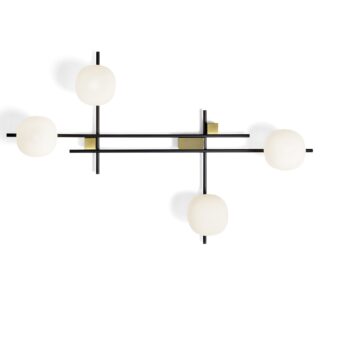 Miloox 1744.347 Lingotto Parete 4luci b