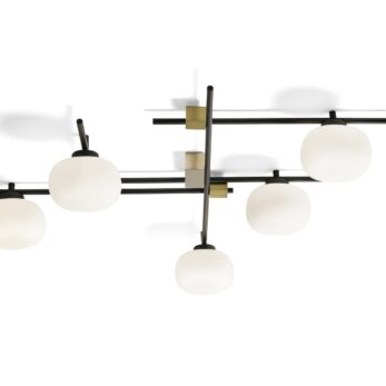 Miloox 1744.348 Lingotto Ceiling 5-Light E