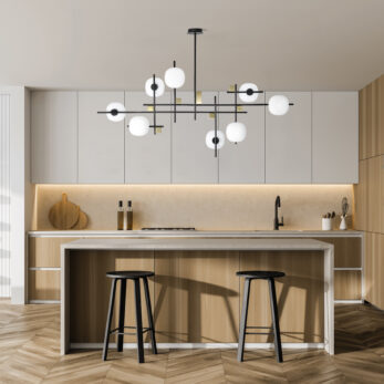 Miloox 1744.351 Lingotto Suspension 8Lights Ambi