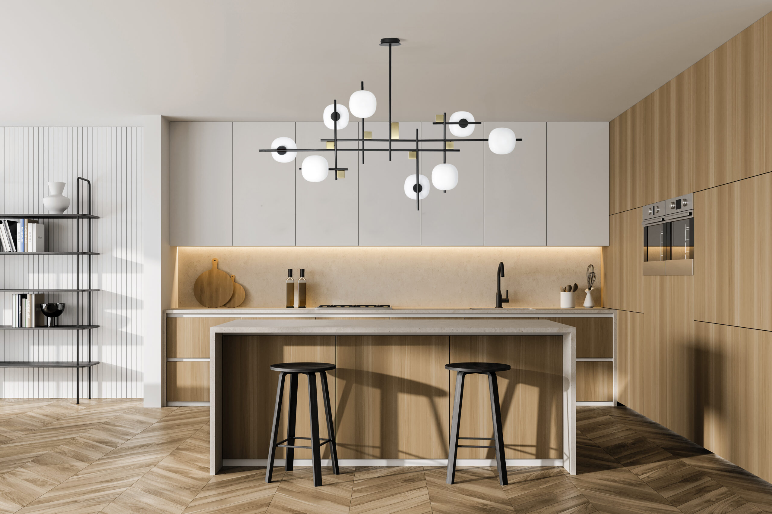 Miloox 1744.351 Lingotto Suspension 8Lights Ambi