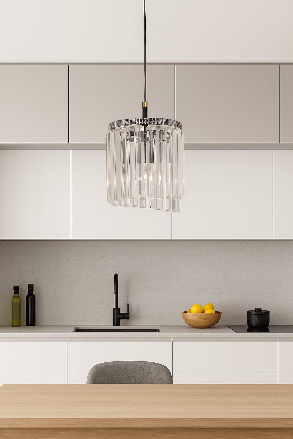 Arredoluce pendant light 1 light 1030 S chrome