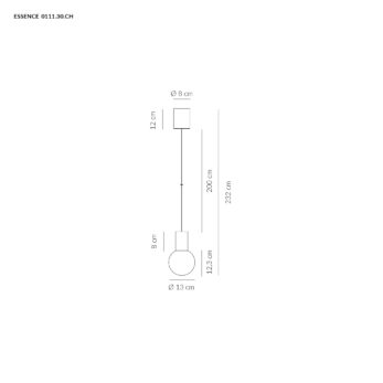 Vivida International Essence 0111.30.CH DISEGNO TECNICO