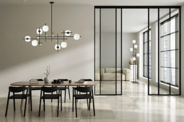 Illuminazione soggiorno accogliente