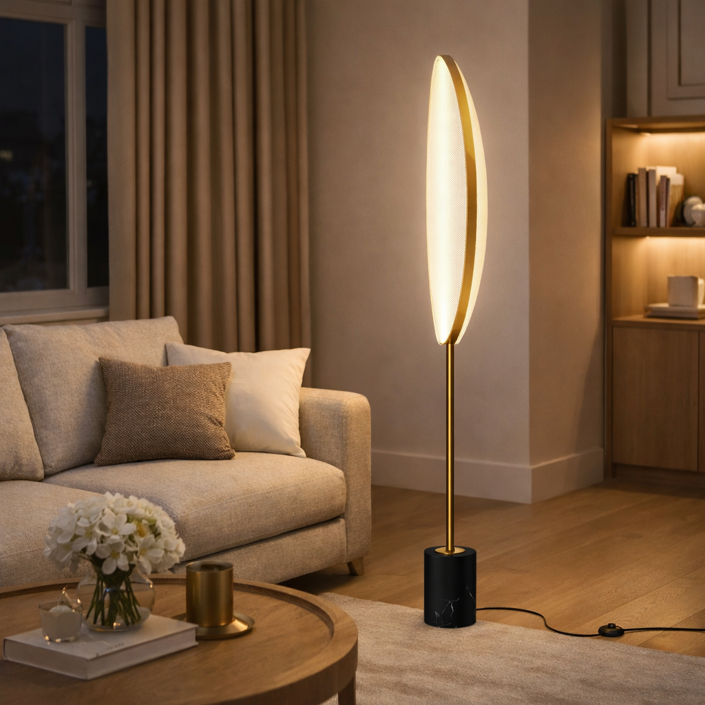 Maytoni Breeze lampada terra ambientata