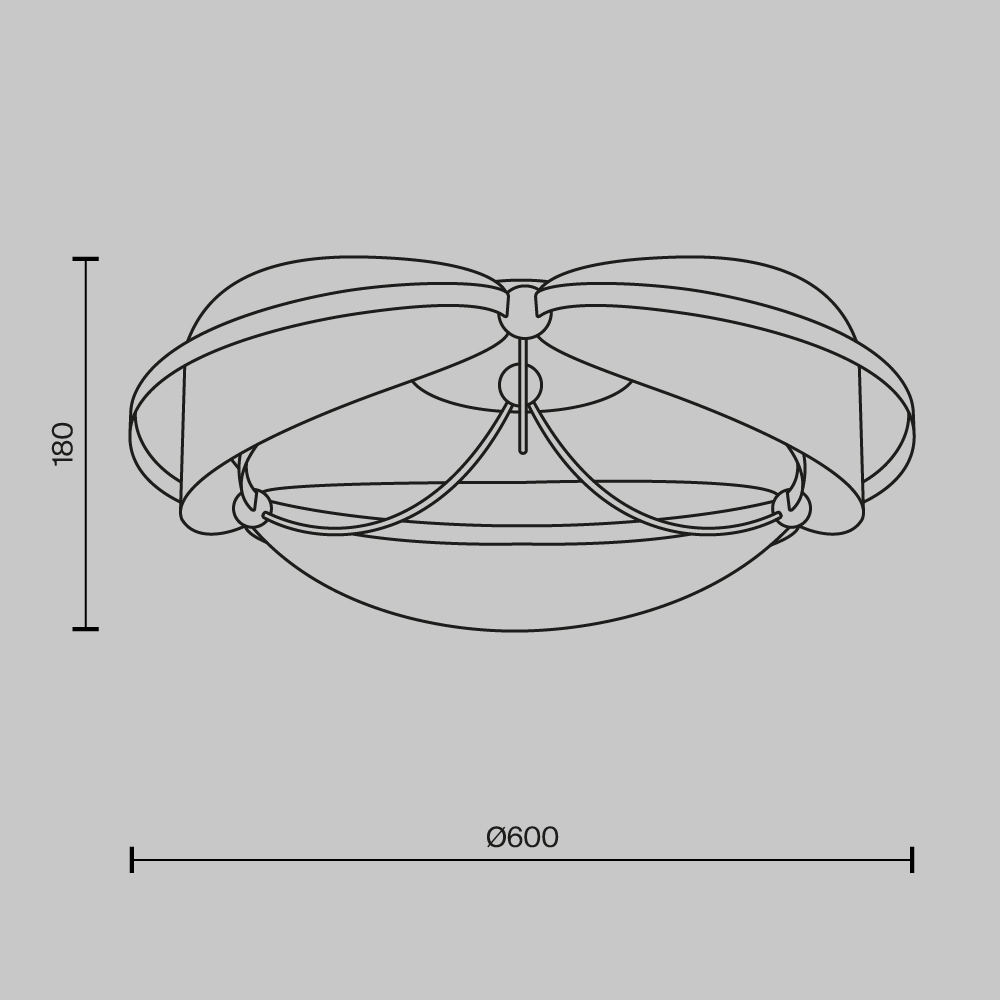 Maytoni Breeze plafoniera dett.4