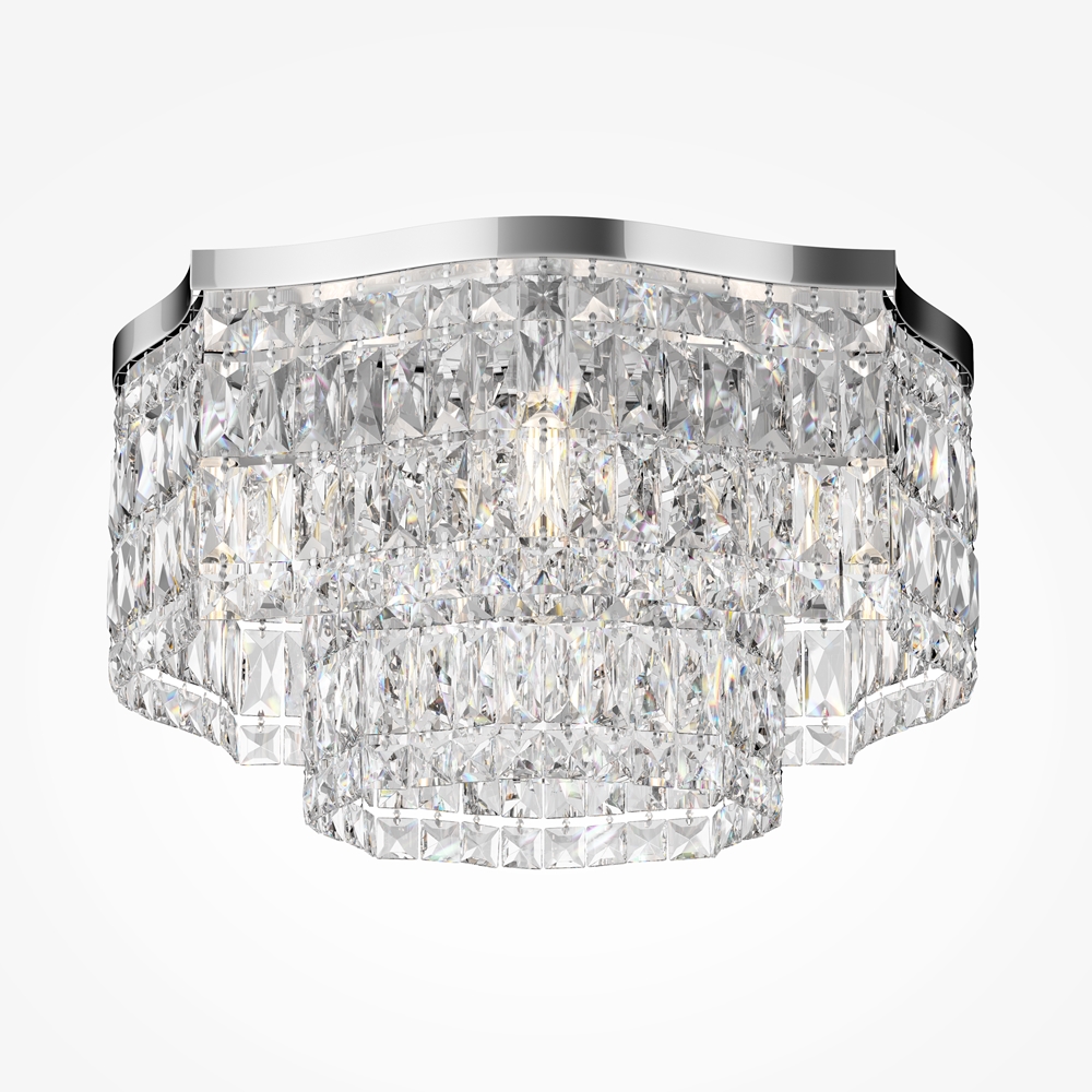 Maytoni Dune Chrome Flush-Mount Ceiling Light DIA005CL 06CH