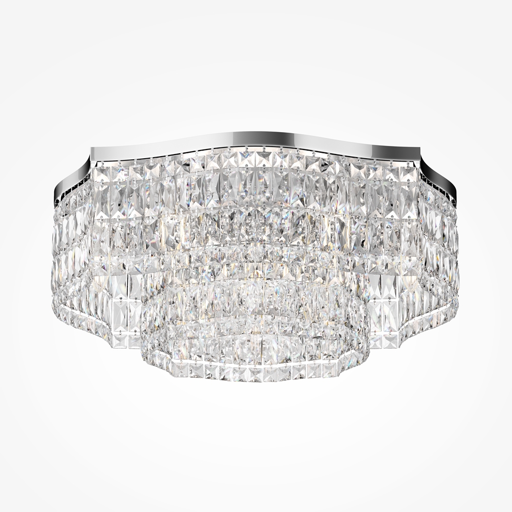 Maytoni Dune chrome ceiling light DIA005CL 10CH