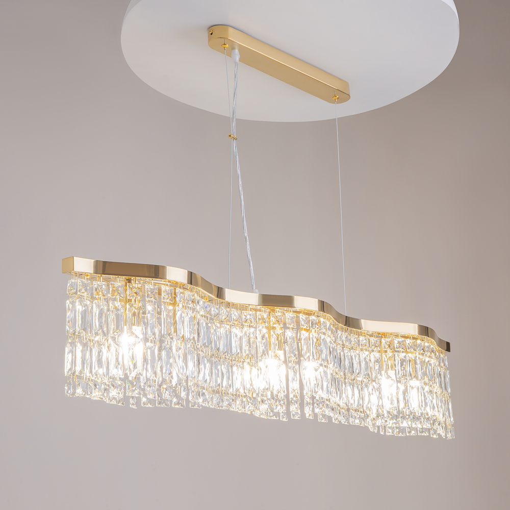 Maytoni Dune gold pendant lamp part 1