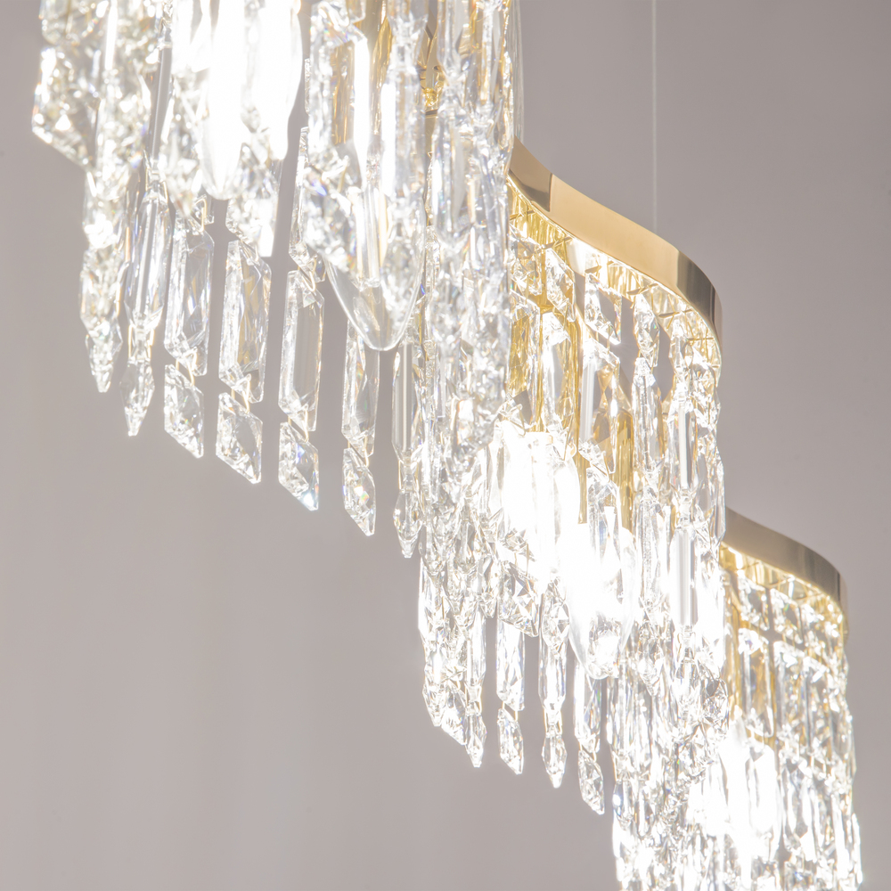 Maytoni Dune gold pendant lamp part 4
