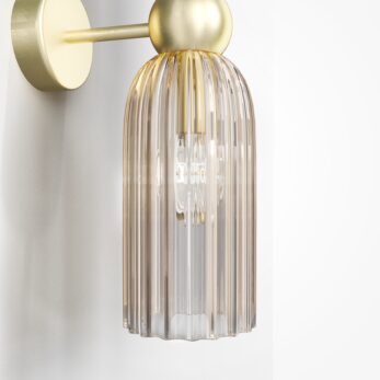 Maytoni Antic 2-light cognac wall lamp detail