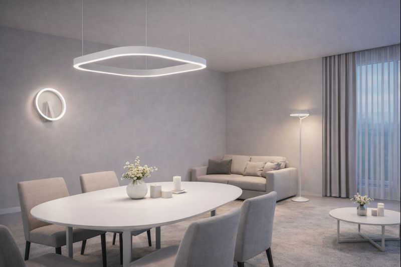 come illuminare il soggiorno con luce calda e soluzioni di design