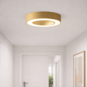 Gea Luce Flor Ceiling Light Flor PP gold amb