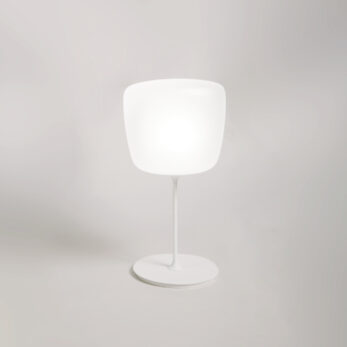 ETHEREA LAMPADA DA TAVOLO BIANCO 1X18W LED E27