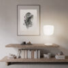 ETHEREA LAMPADA DA TAVOLO BIANCO 1X18W LED E27 AMB