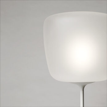 ETHEREA LAMPADA DA TERRA BIANCO 1X18W LED E27 DETT